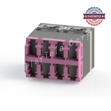 Key Up to Key Down 8 Ports Vertical